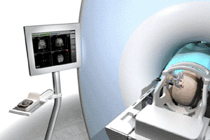 Image: The ClearPoint neurosurgical navigation system (Photo courtesy of SurigiVision).
